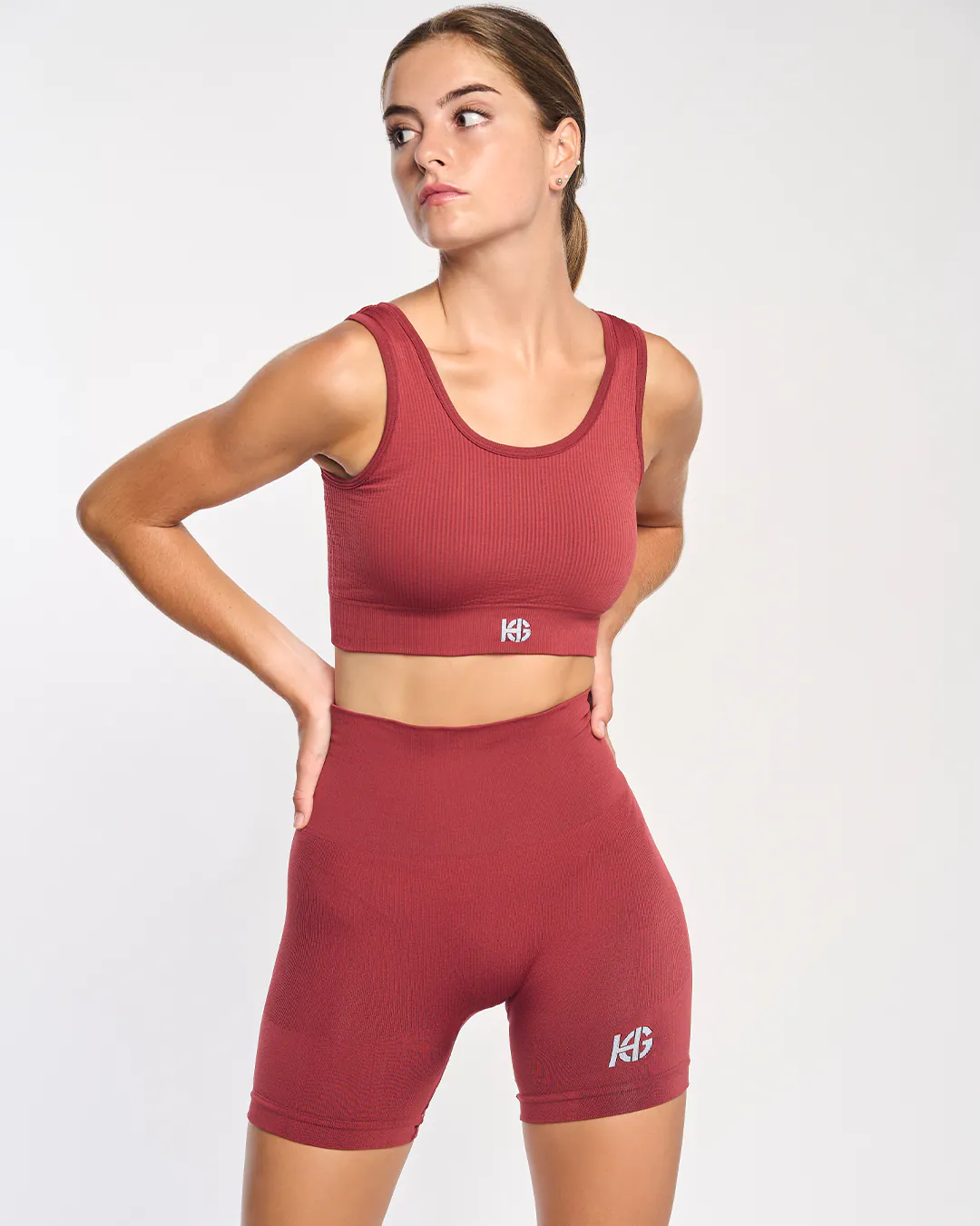 sport hg ARYS Malla corta técnica rojo caldera