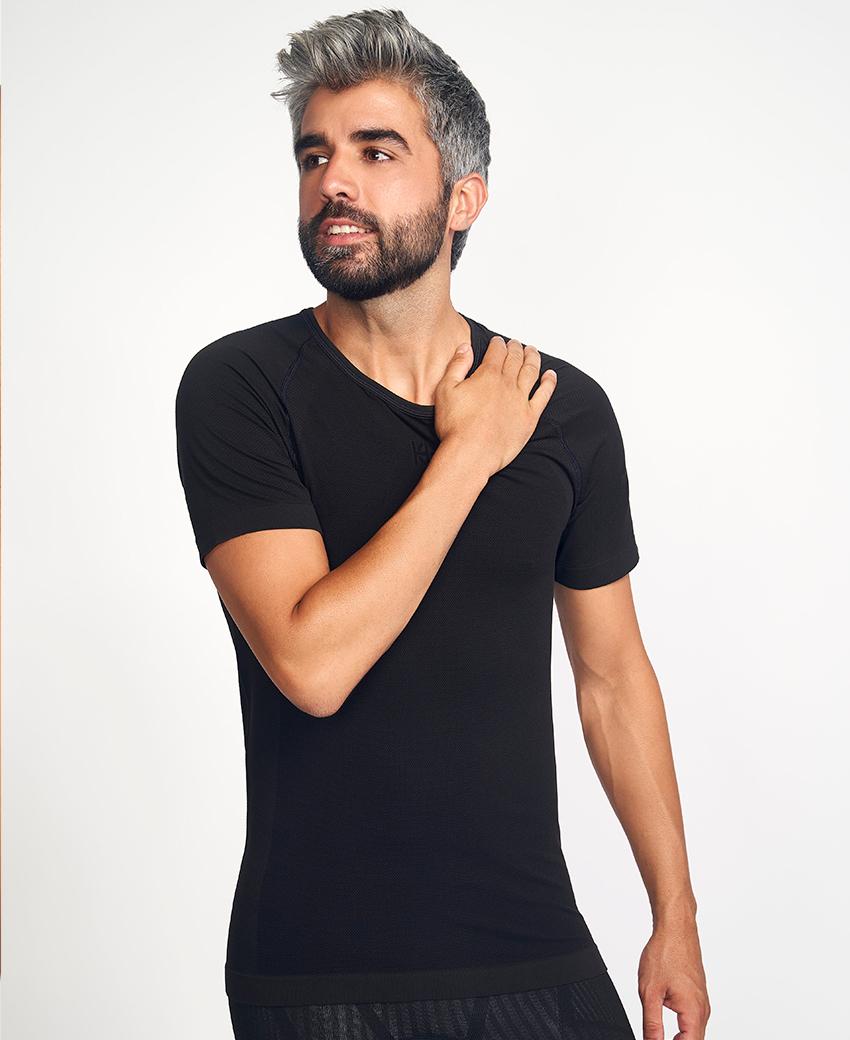 Sport Hg BASIS Camiseta De Manga Corta Negro