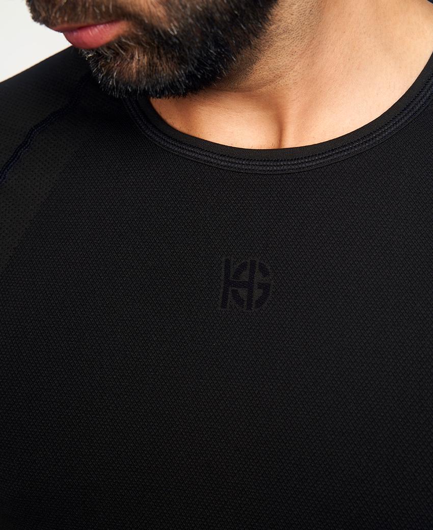 Sport Hg BASIS Camiseta De Manga Corta Negro