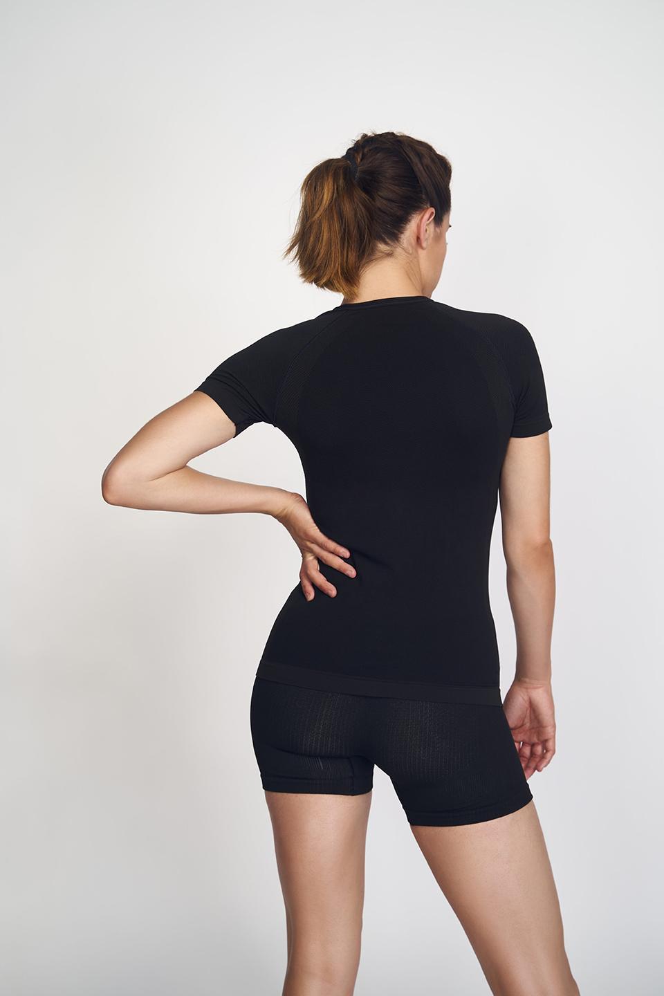 Sport Hg BASIS Camiseta De Manga Corta Negro