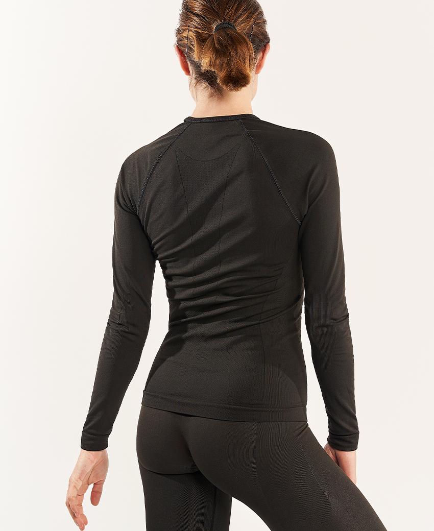 Sport Hg BASIS Camiseta De Manga Larga Negro