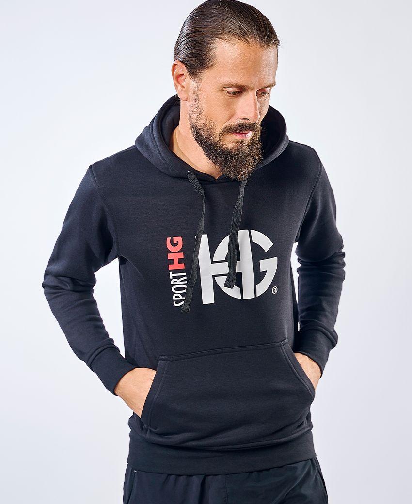 Sport Hg CLASS Sudadera De Algodón Negra