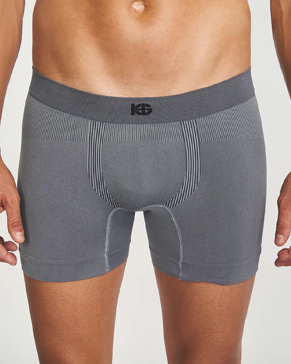 sport hg FORCE Boxer masculino gris