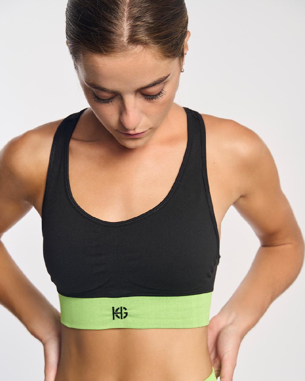 Sport Hg GARNET Sujetador Deportivo Amarillo