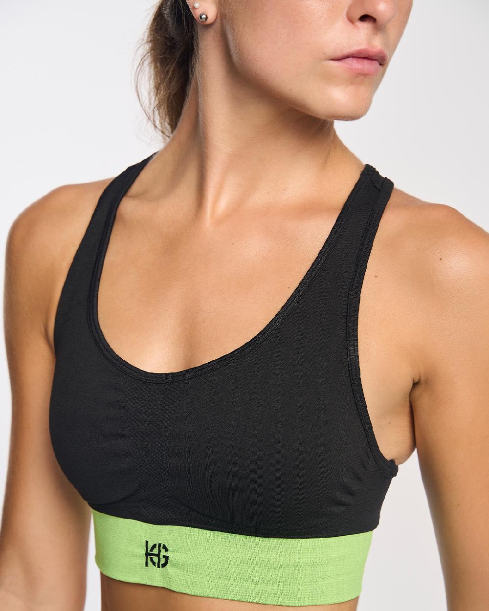 Sport Hg GARNET Sujetador Deportivo Amarillo