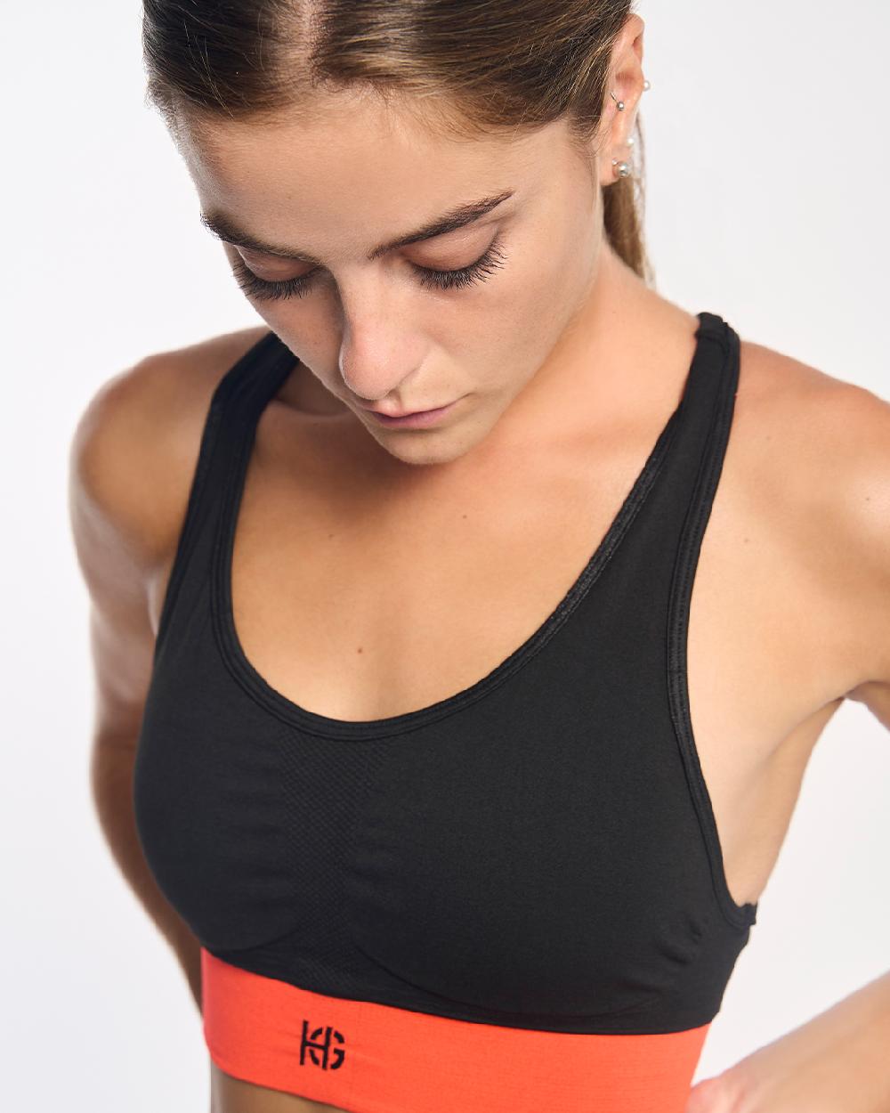 Sport Hg GARNET Sujetador Deportivo Naranja
