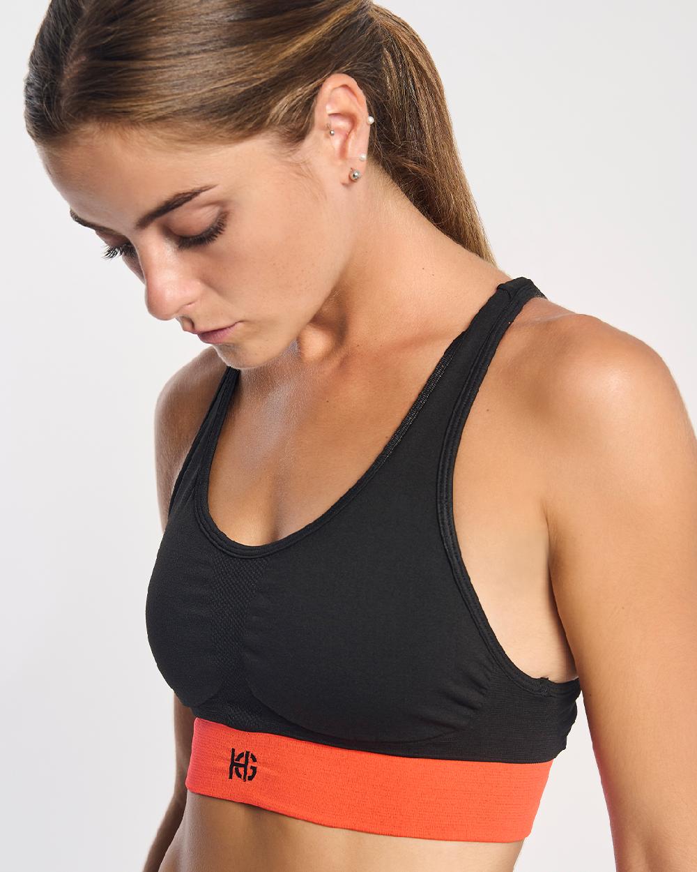 Sport Hg GARNET Sujetador Deportivo Naranja
