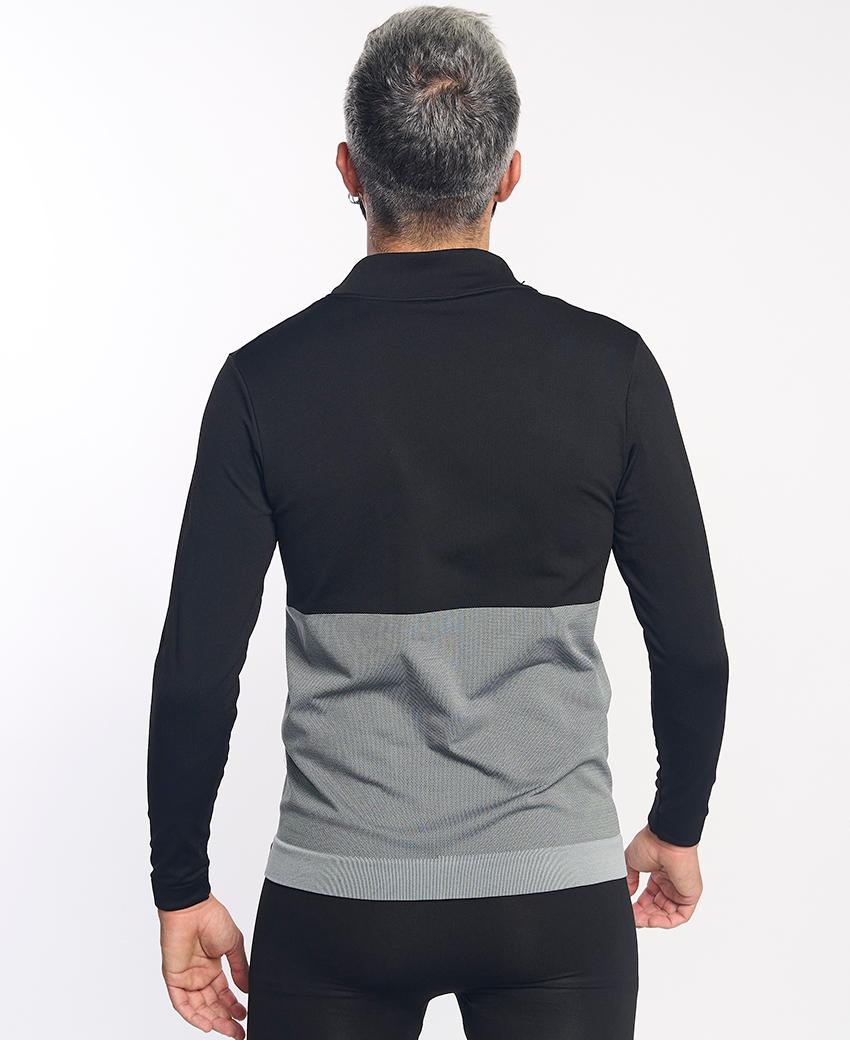 Sport Hg KOMI Chaqueta Técnica Negra Y Gris