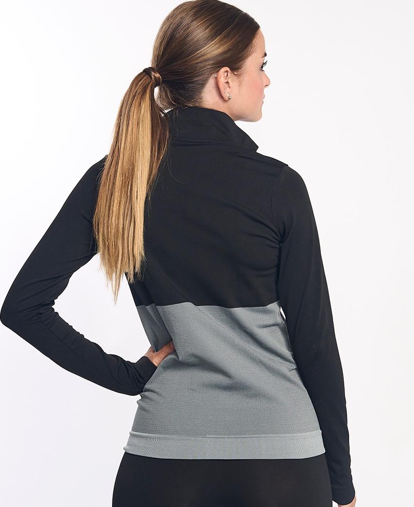 Sport Hg KOMI Chaqueta Técnica Negra Y Gris
