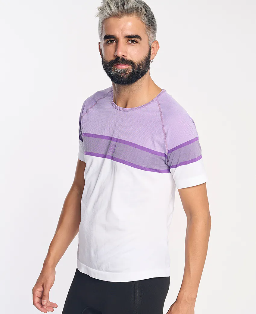 sport hg LAMIA Camiseta de manga corta lavanda