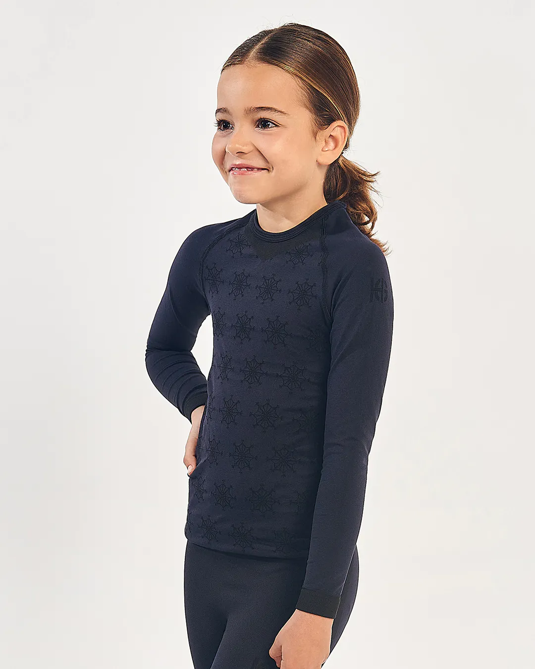 sport hg REVERIE Camiseta de manga larga marino