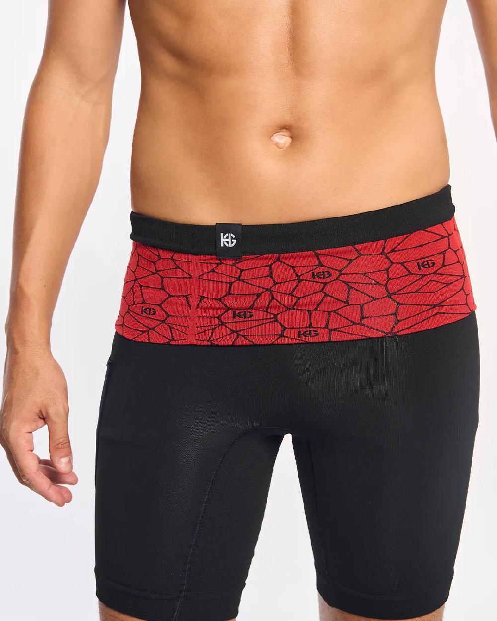 sport hg RING Cinturón técnico rojo