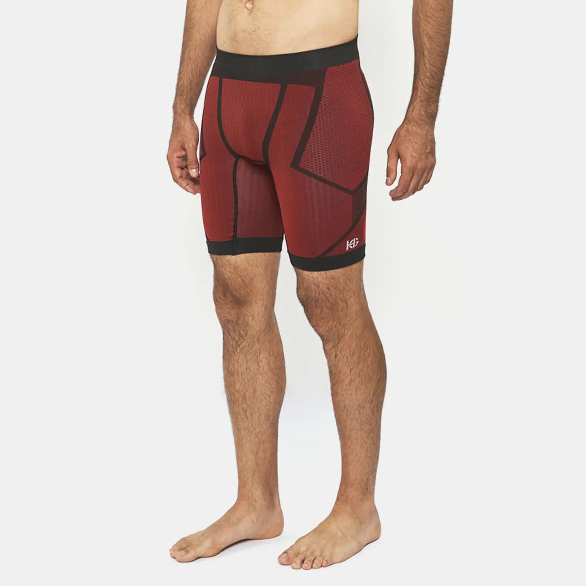 sport hg SENNER Malla corta técnica rojo