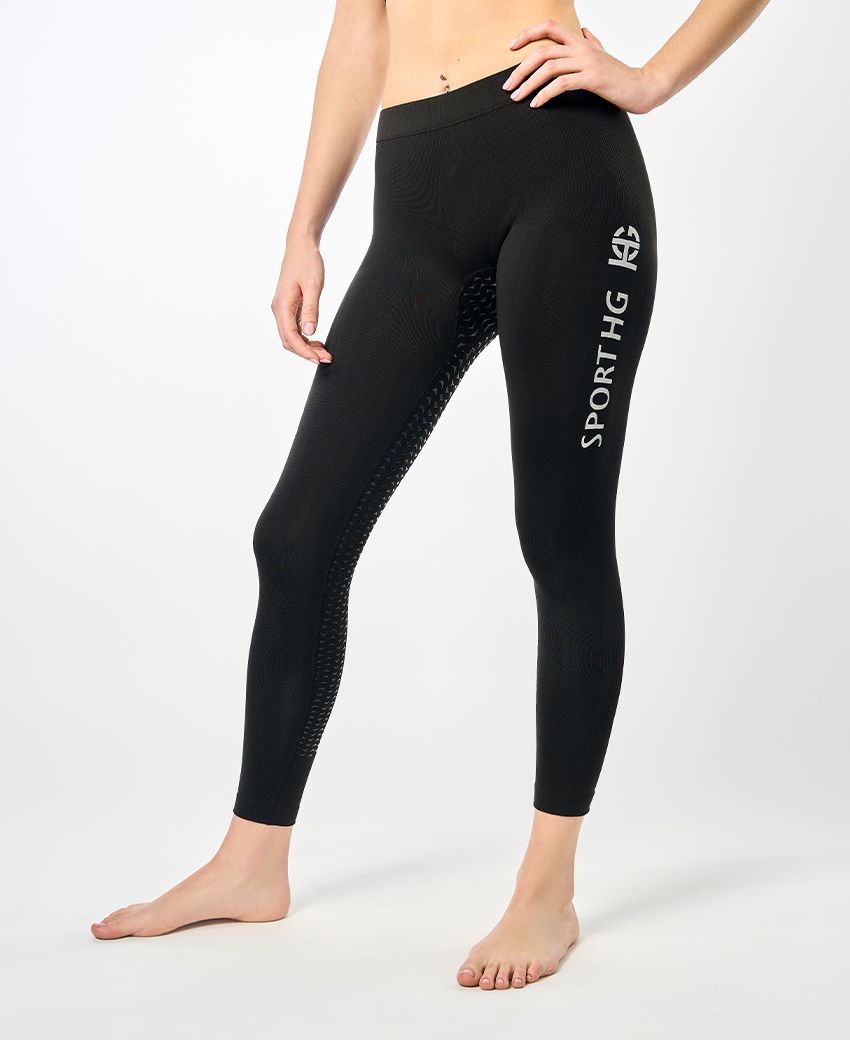 Sport Hg SILVER UNISEX Malla De Hípica Con Grip