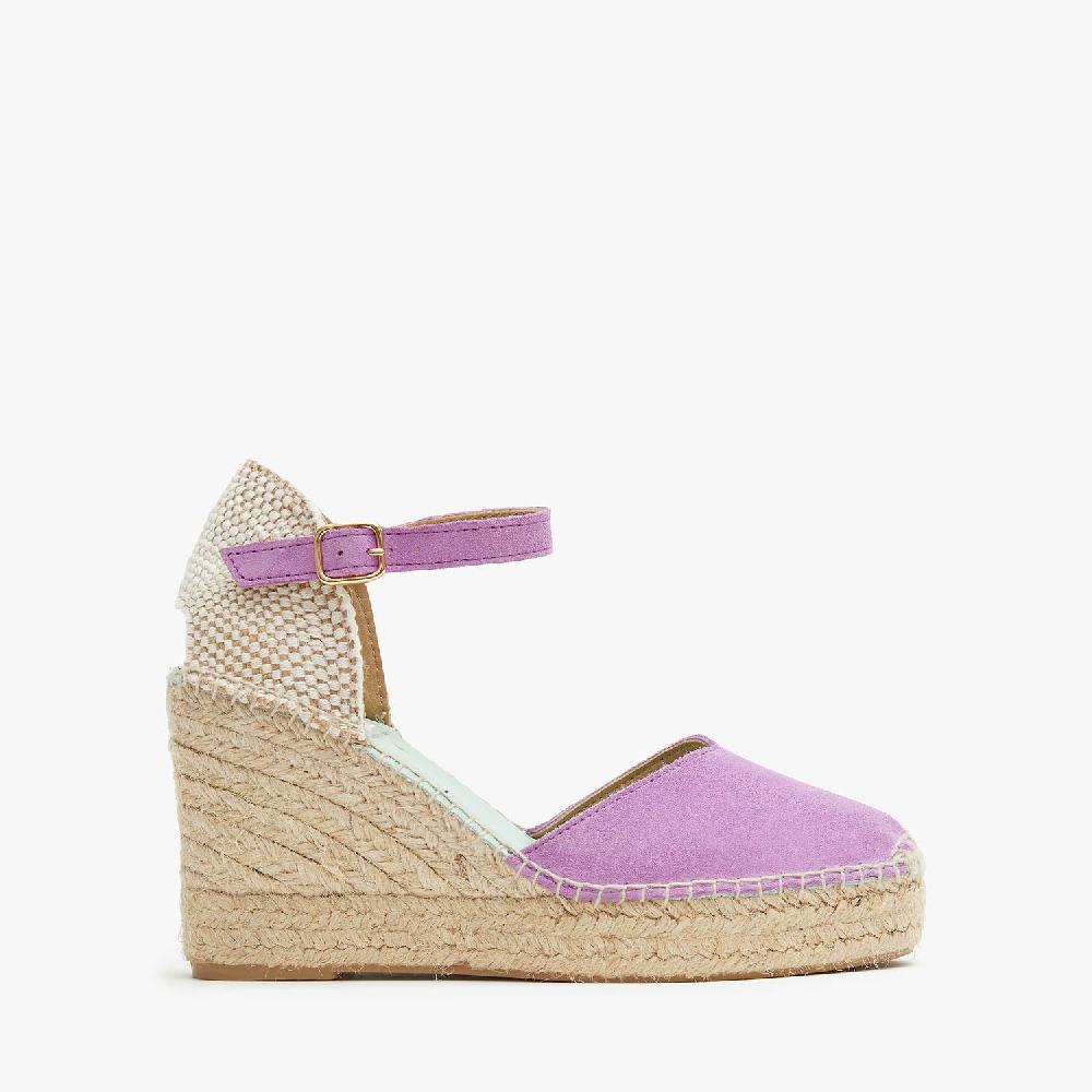 star love alpargata cuña alta mujer CARINAE JIZARD hebilla