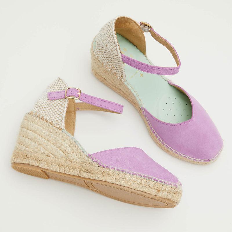 Star Love Alpargata Cuña Mujer ATRIA JIZARD Hebilla