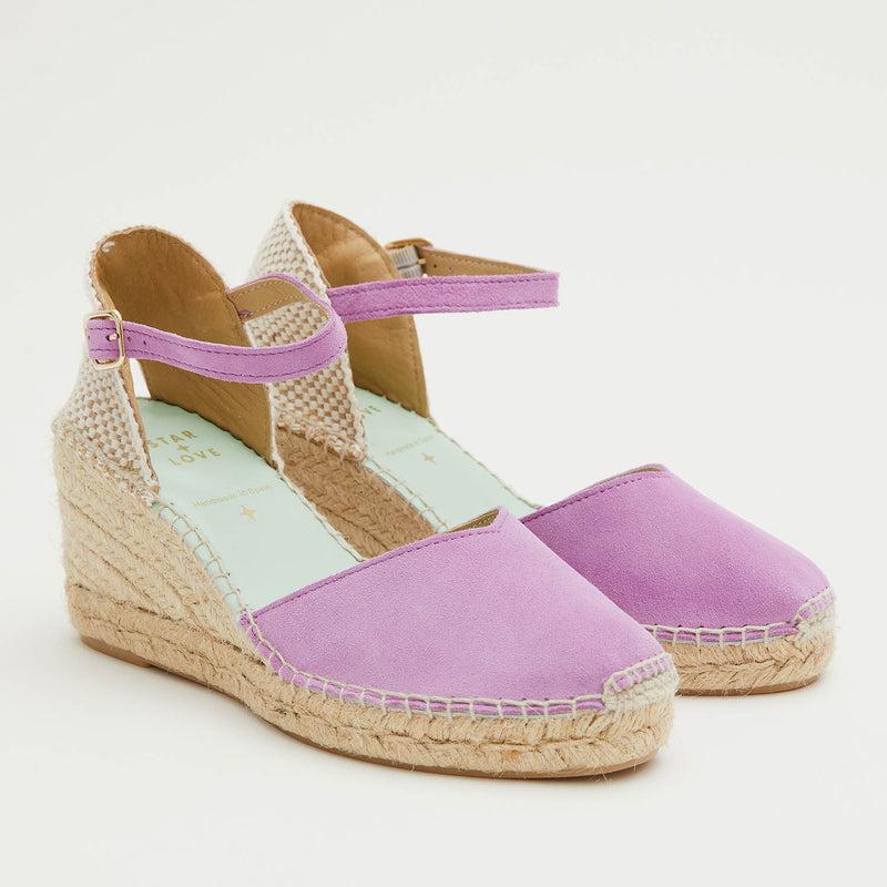 Star Love Alpargata Cuña Mujer ATRIA JIZARD Hebilla