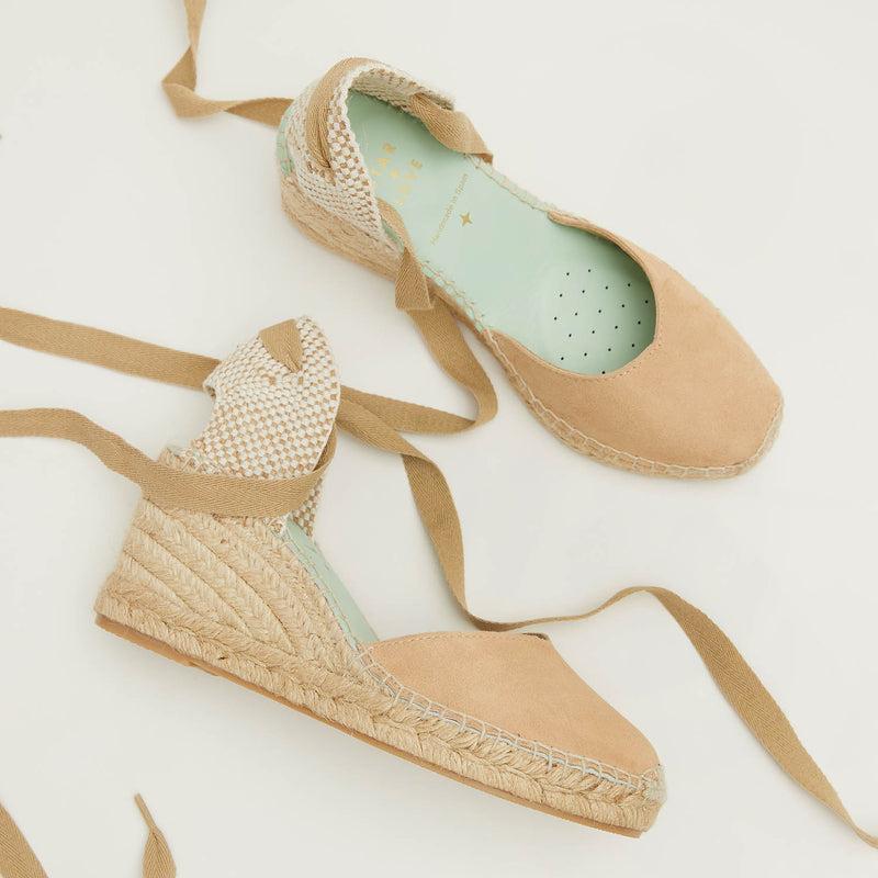 Star Love Alpargata Cuña Mujer COLUMBA ARENA Cintas