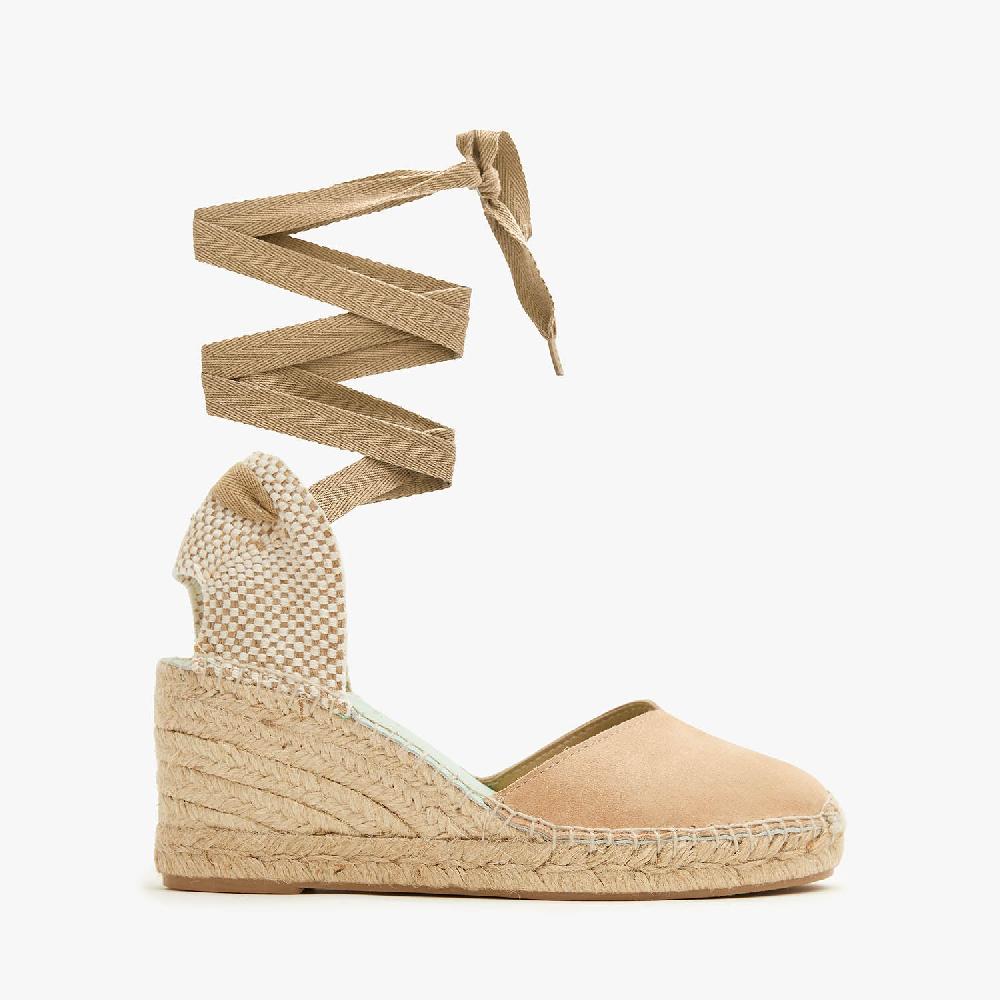 star love alpargata cuña mujer COLUMBA ARENA cintas