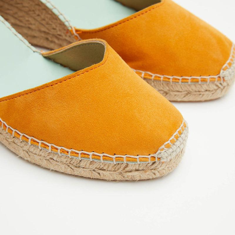 Star Love Alpargata Cuña Mujer COLUMBA NISPERO Cintas