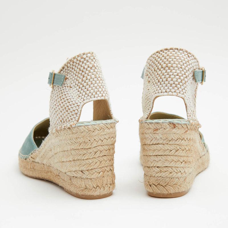 Star Love Alpargata Mujer Cuña ATRIA MALIBU Hebilla