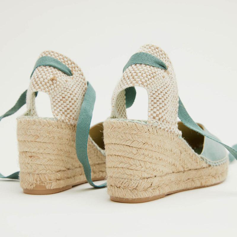 Star Love Alpargata Mujer Cuña COLUMBA MALIBU Cintas