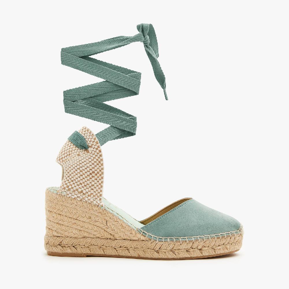 star love alpargata mujer cuña COLUMBA MALIBU cintas