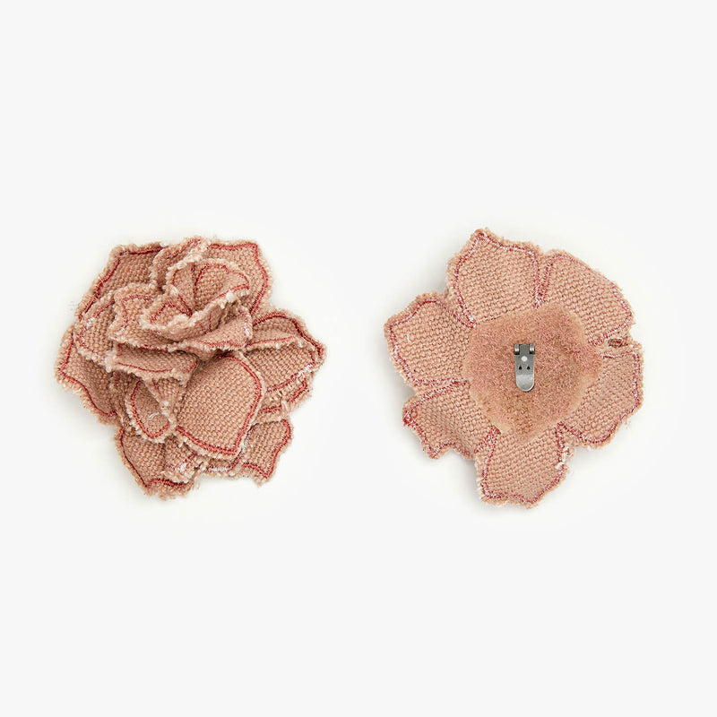 Star Love Accesorio Flor Lino Nude