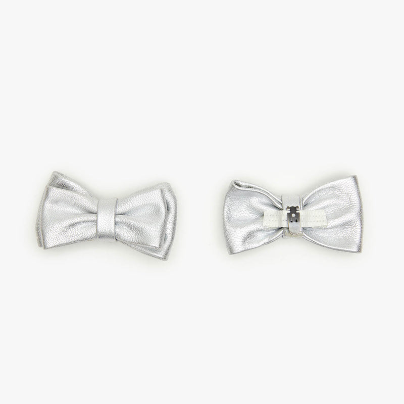 Star Love Accesorio Lazo Piel Plata