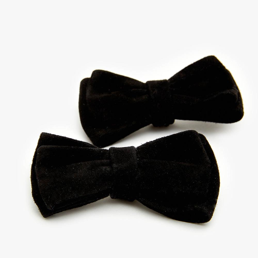 star love Accesorio piel ante Negro