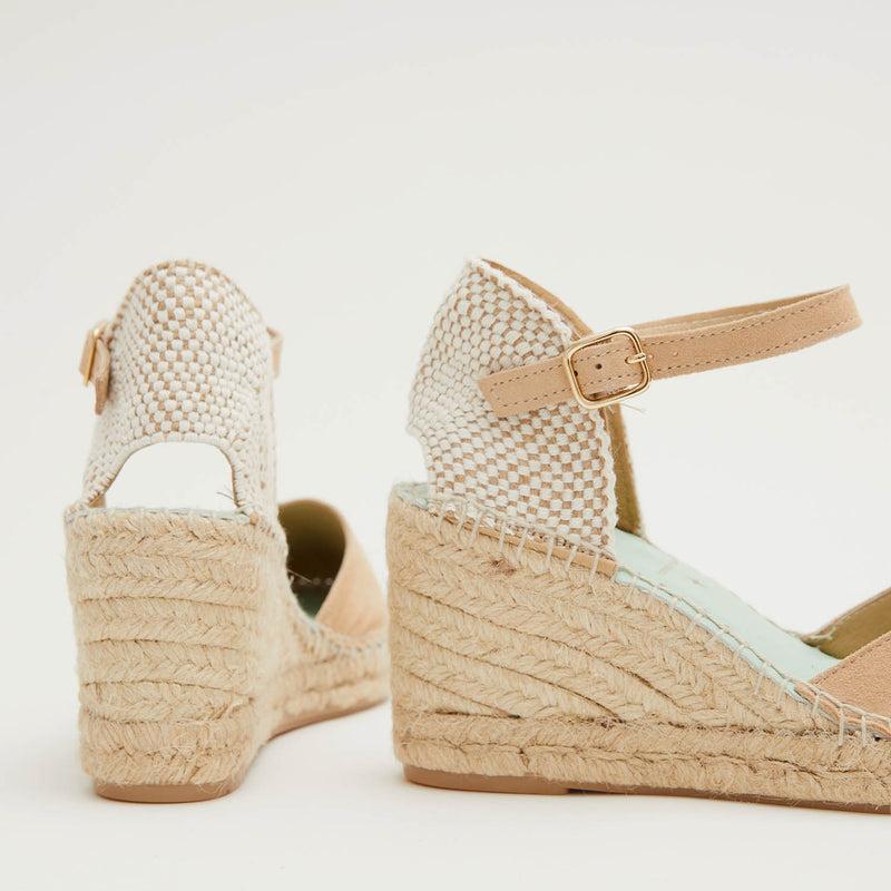 Star Love Alpargata Cuña Mujer ATRIA ARENA Hebilla