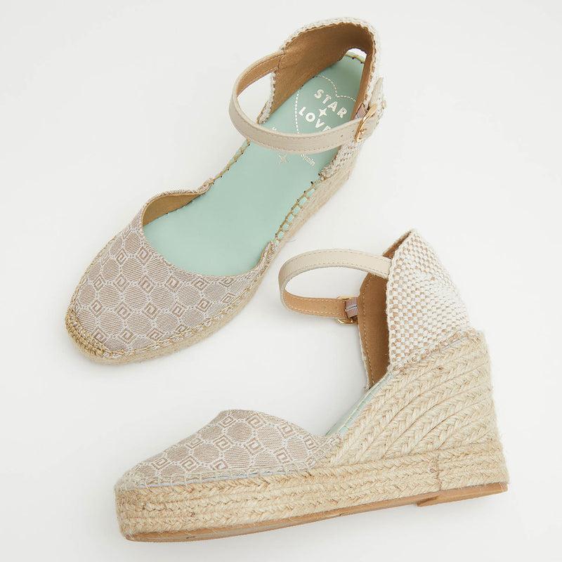 Star Love Alpargata Cuña Mujer MENSA130 PIEDRA