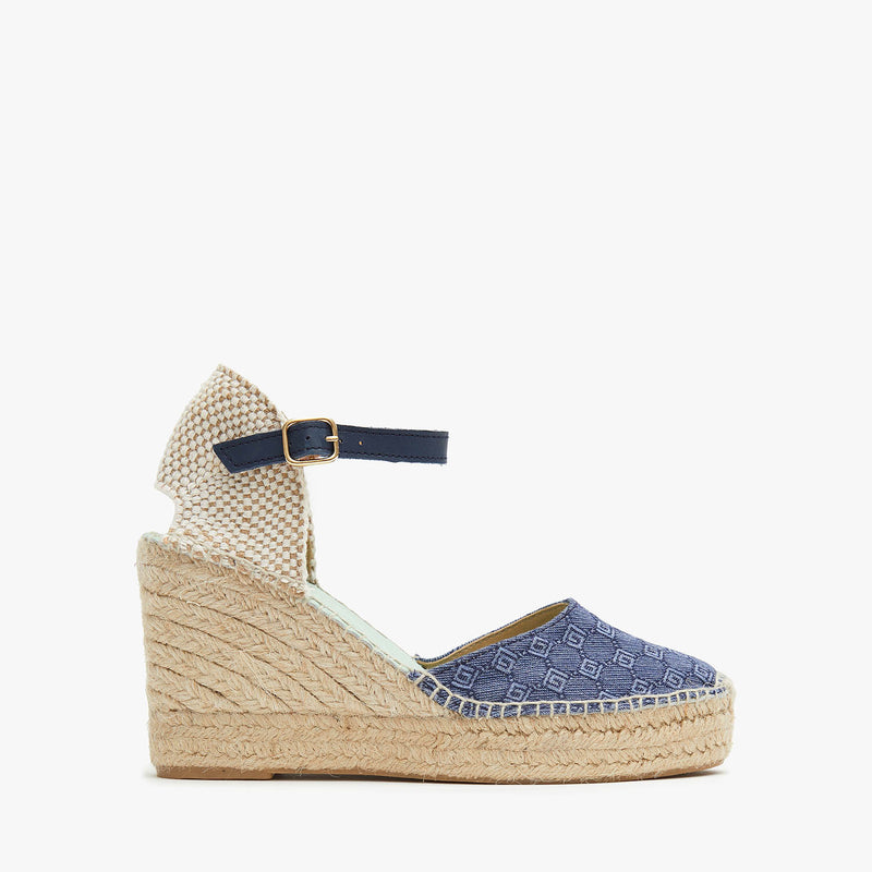 Star Love Alpargata Cuña Mujer MENSA130 Tejano