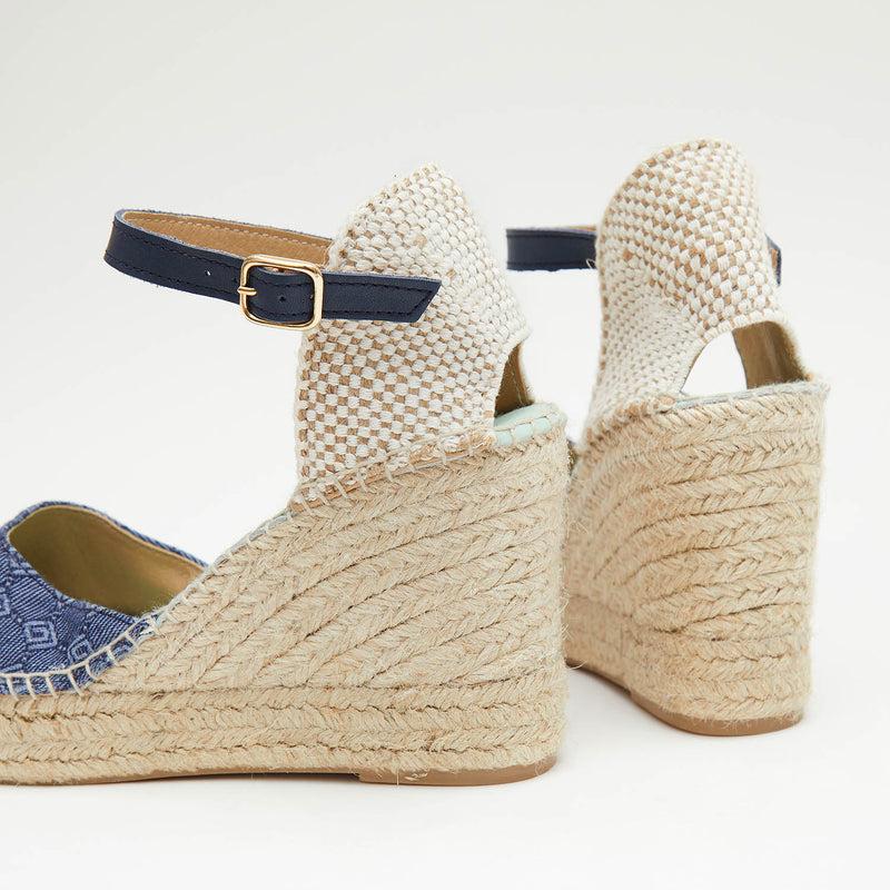 Star Love Alpargata Cuña Mujer MENSA130 Tejano