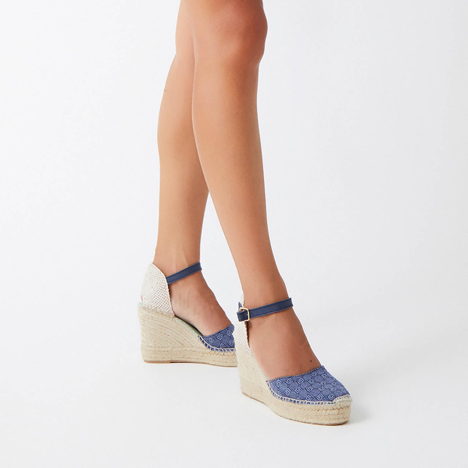 star love alpargata cuña mujer MENSA130 Tejano