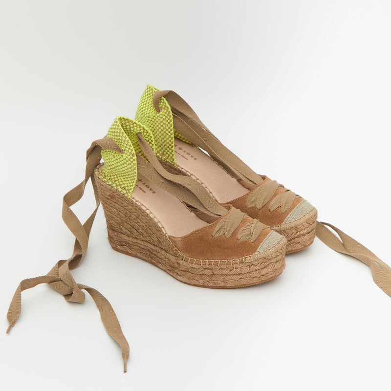 Star Love Alpargata Para Mujer Meridian 52 Canela