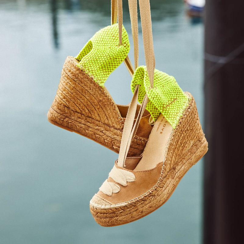 Star Love Alpargata Para Mujer Meridian 52 Canela