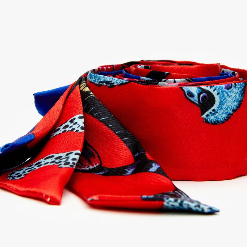 Star Love Cinta Tubular Raso Rojo