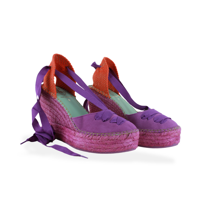 Star Love Cuñas Fucsia Y Naranja | Meridian