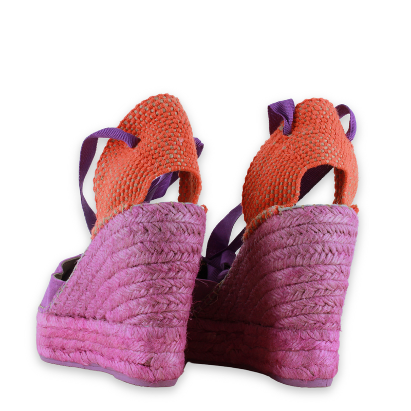 Star Love Cuñas Fucsia Y Naranja | Meridian