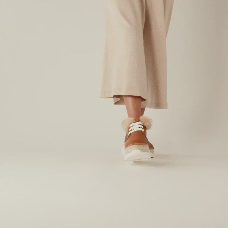 Star Love DRACO15 Botín Furry Cuero