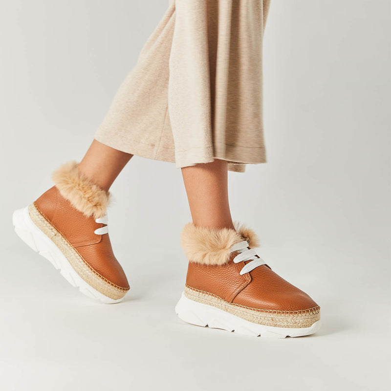 Star Love DRACO15 Botín Furry Cuero