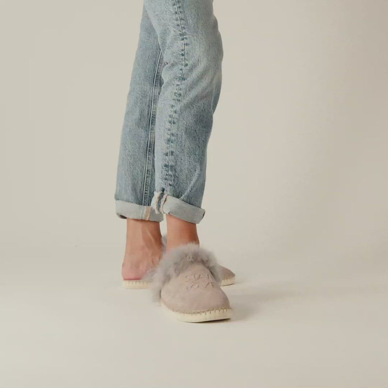 Star Love Zapatilla De Mujer Color Gris Aurora91