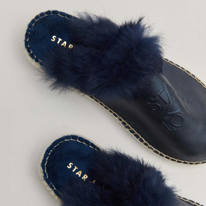 Star Love Zapatilla De Mujer Color Azul Marino Aurora17