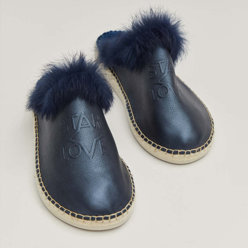 Star Love Zapatilla De Mujer Color Azul Marino Aurora17