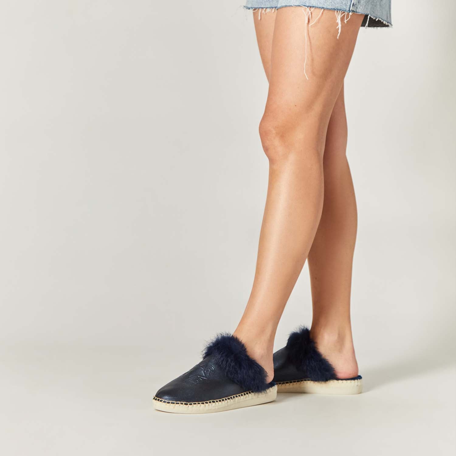 star love Zapatilla de mujer color azul marino Aurora17