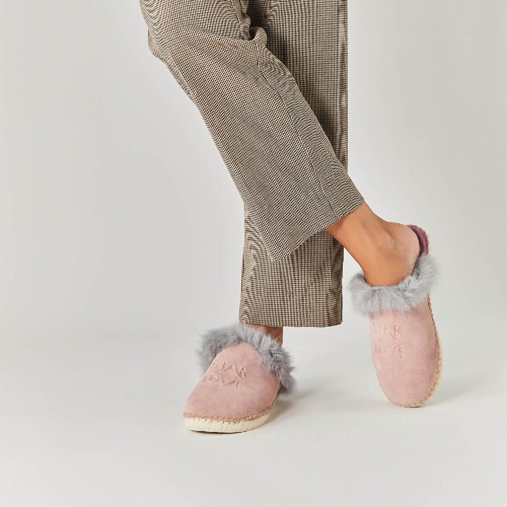 star love Zapatilla de mujer de color rosa Aurora91