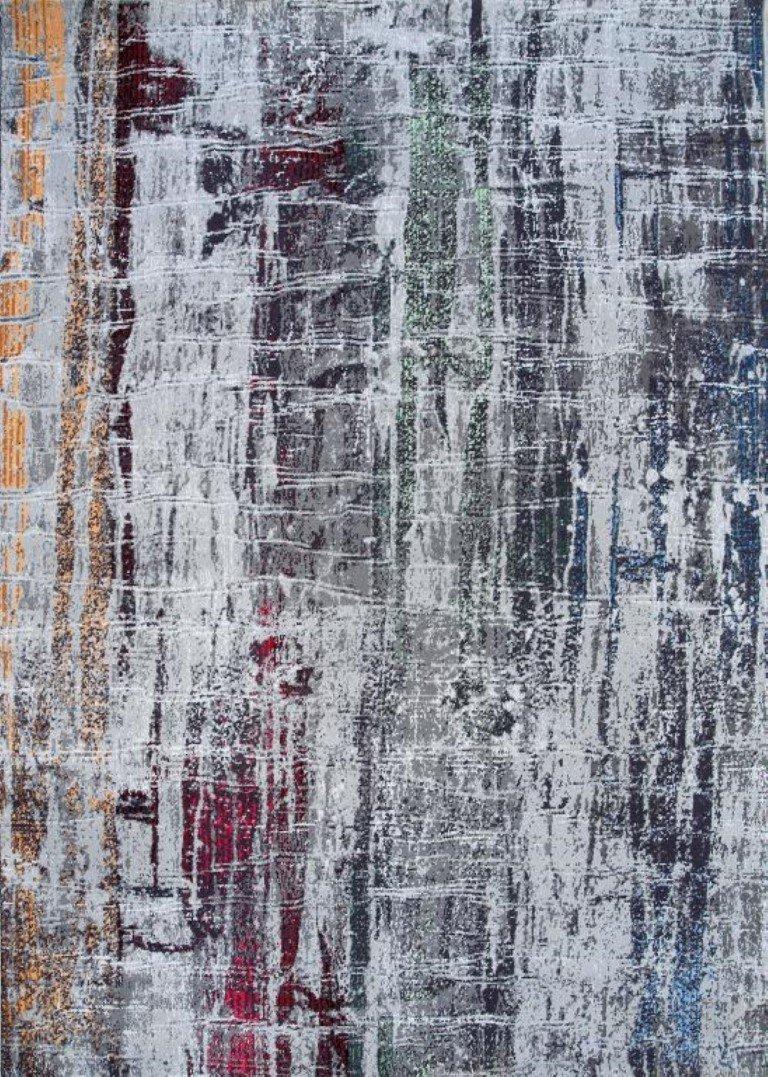 Sualsa Alfombra Acrílica Diseño Abstracto Moderna Tacto Suave. 257