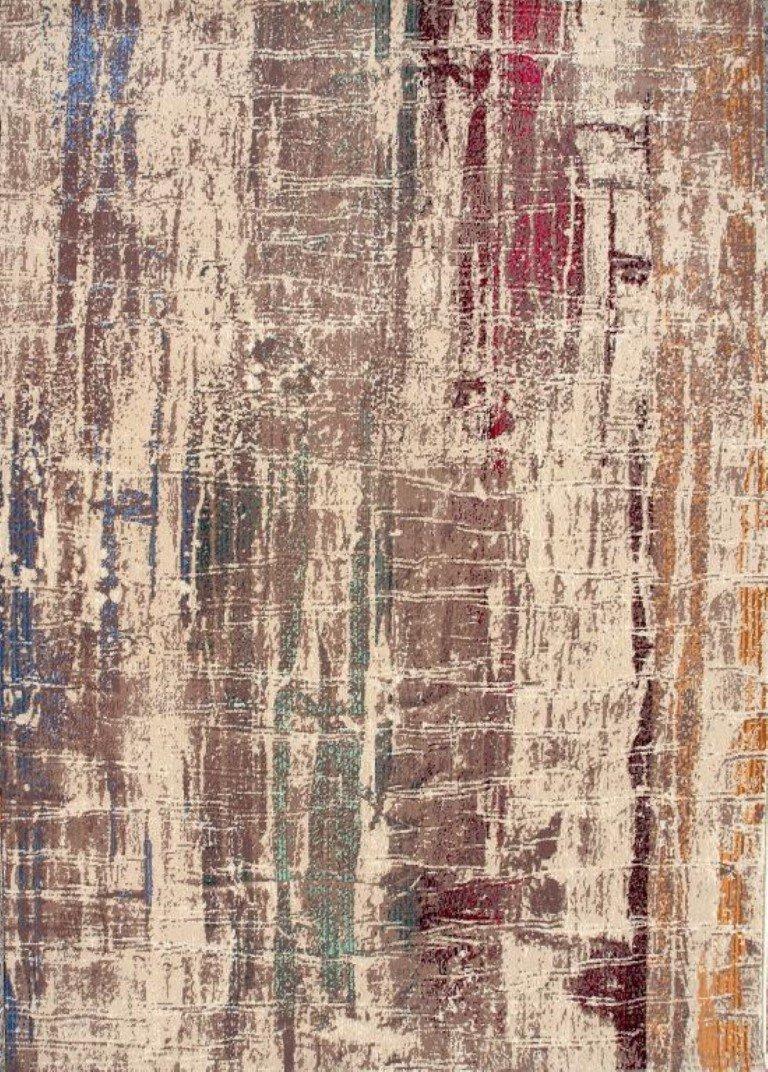 sualsa Alfombra acrílica diseño abstracto moderna tacto suave. 257