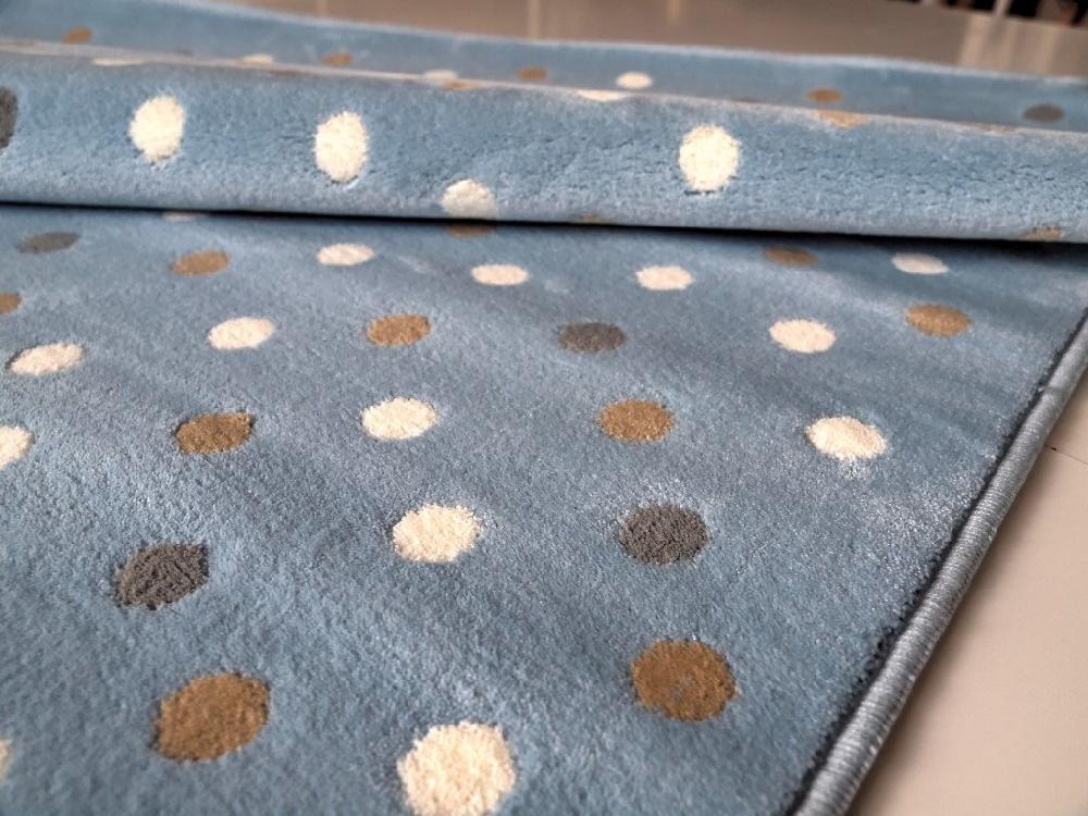 Sualsa Alfombra Acrílica Diseño Infantil Colorido Atractivo. DOTS